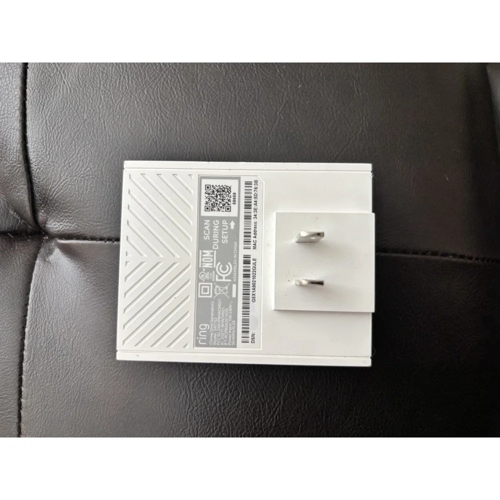Ring 5AT1S2 Door Bell / Chime 2nd Generation Wireless Portable Plug-In Assistant